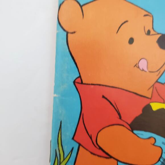 Vtg Walt Disney's Winnie the Pooh and the Honey Tree See Hear Read Book NO TAPE - Picture 2 of 6